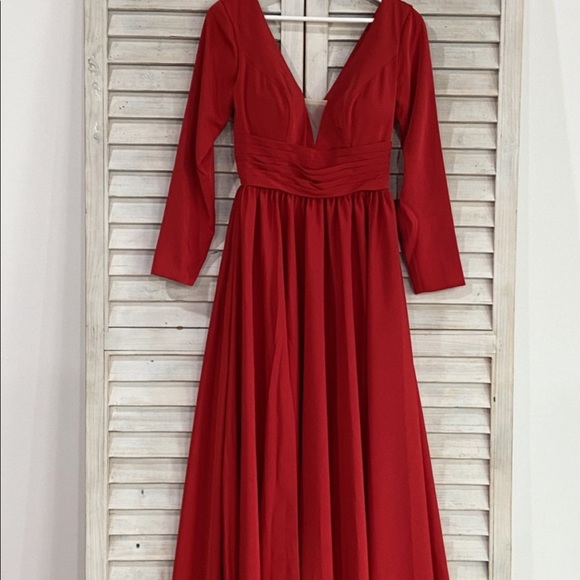 Red Prom Dress - Picture 3 of 3